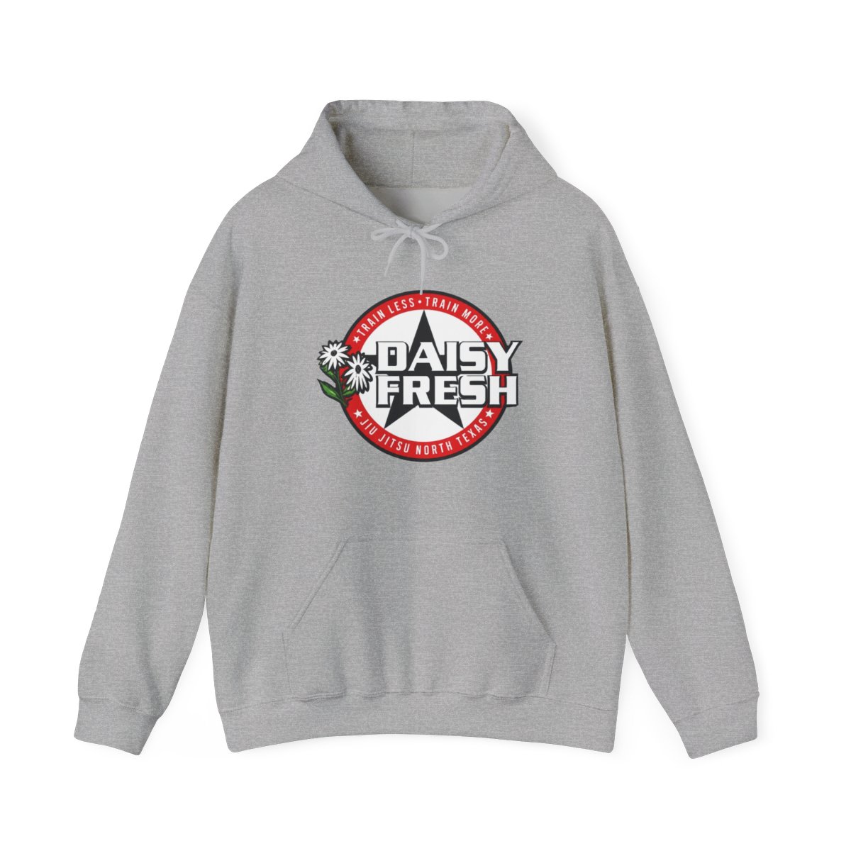 Daisy Fresh Jiu Jitsu North Texas - Talk Less Train More Hoodie - Official Hoodies merchandise